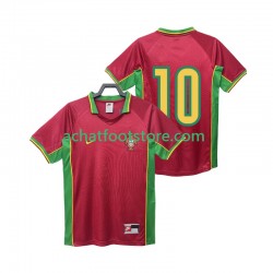 Maillot Portugal 10 Rétro Domicile Tenue pour Homme 1988 Manche Courte Maillot Portugal 10 Rétro Domicile Tenue pour Homme 1988 Manche Courte