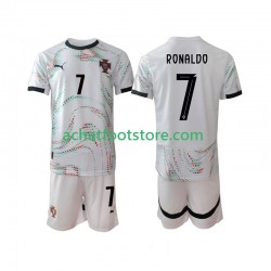 Maillot Portugal Cristiano Ronaldo 7 Extérieur Tenue pour Enfant 2025 Manche Courte Maillot Portugal Cristiano Ronaldo 7 Extérieur Tenue pour Enfant 2025 Manche Courte