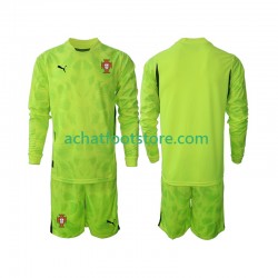 Maillot Portugal Gardien Domicile Tenue pour Enfant 2025 Manche Longue Maillot Portugal Gardien Domicile Tenue pour Enfant 2025 Manche Longue