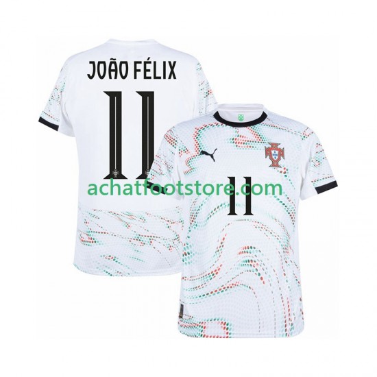 Maillot Portugal Joao Felix 11 Extérieur Tenue pour Homme 2025-2026 Manche Courte
