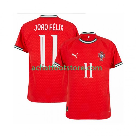 Maillot Portugal Joao Felix 11 Domicile Tenue pour Homme 2025-2026 Manche Courte