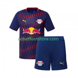 Maillot RB Leipzig Extérieur Tenue pour Enfant 2025-2026 Manche Courte