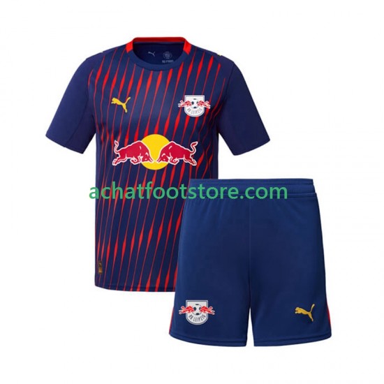 Maillot RB Leipzig Extérieur Tenue pour Enfant 2025-2026 Manche Courte