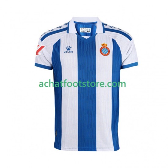Maillot RCD Espanyol Domicile Tenue pour Homme 2025-2026 Manche Courte