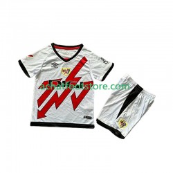 Maillot Rayo Vallecano Extérieur Tenue pour Enfant 2024-2025 Manche Courte