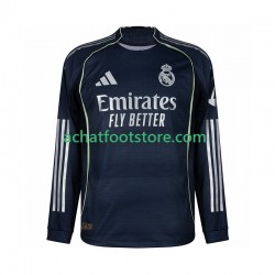 Maillot Real Madrid Extérieur Tenue pour Homme 2025-2026 Manche Longue