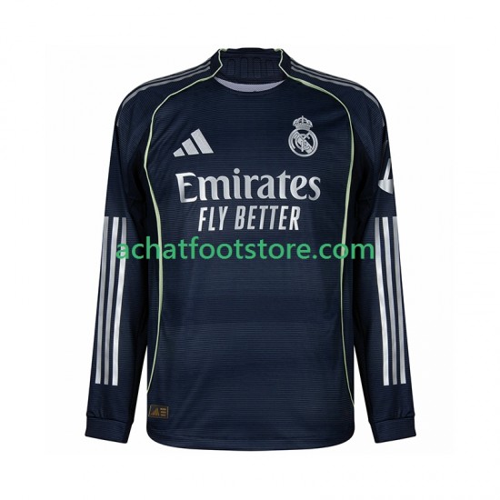 Maillot Real Madrid Extérieur Tenue pour Homme 2025-2026 Manche Longue