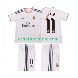 Maillot Real Madrid BALE 11 Rétro Domicile Tenue pour Enfant 2013 2014 Manche Courte