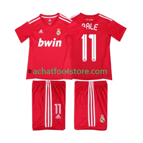 Maillot Real Madrid BALE 11 Rétro 3ème Tenue pour Enfant 2011 2012 Manche Courte
