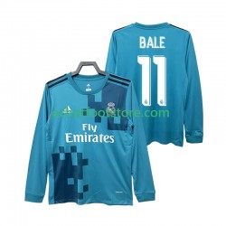 Maillot Real Madrid BALE 11 Rétro 3ème Tenue pour Homme 2017 2018 Manche Longue