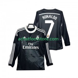Maillot Real Madrid Cristiano Ronaldo 7 Rétro 3ème Tenue pour Homme 2014 2015 Manche Longue