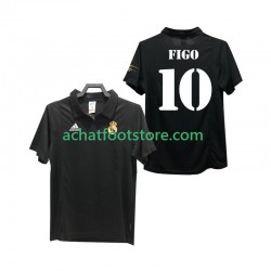Maillot Real Madrid FIGO 10 Rétro Extérieur Tenue pour Homme 2010 2008 Manche Courte