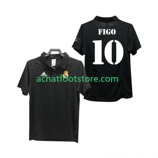 Maillot Real Madrid FIGO 10 Rétro Extérieur Tenue pour Homme 2010 2008 Manche Courte