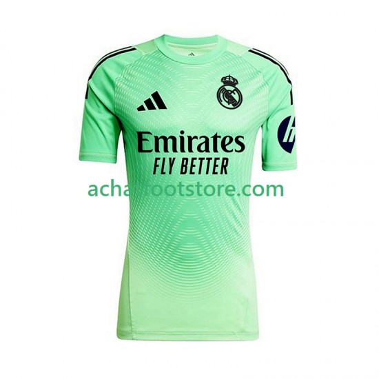 Maillot Real Madrid Gardien Extérieur Tenue pour Homme 2025-2026 Manche Courte