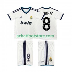Maillot Real Madrid KAKA 8 Rétro Domicile Tenue pour Enfant 2012 2013 Manche Courte