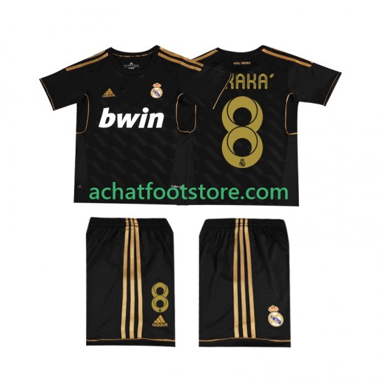 Maillot Real Madrid KAKA 8 - Rétro Extérieur Tenue pour Enfant 2011 2012 Manche Courte