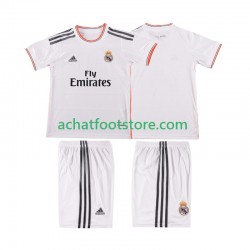 Maillot Real Madrid Rétro Domicile Tenue pour Enfant 2013 2014 Manche Courte Maillot Real Madrid Rétro Domicile Tenue pour Enfant 2013 2014 Manche Courte