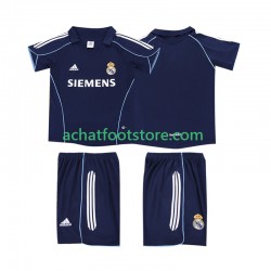 Maillot Real Madrid Rétro Extérieur Tenue pour Enfant 1998 2006 Manche Courte