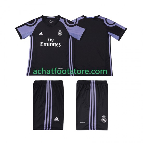 Maillot Real Madrid Rétro 3ème Tenue pour Enfant 2016 2017 Manche Courte