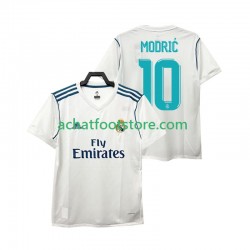 Maillot Real Madrid Modrić 10 Rétro Domicile Tenue pour Homme 2017 Manche Courte