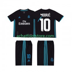 Maillot Real Madrid Modrić 10 Rétro Extérieur Tenue pour Enfant 2017 2018 Manche Courte