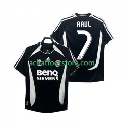 Maillot Real Madrid RAUL 7 Rétro 3ème Tenue pour Homme 2006 2007 Manche Courte