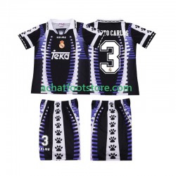 Maillot Real Madrid ROBERTO CARLOS 3 Rétro 3ème Tenue pour Enfant 2004 1988 Manche Courte