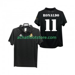 Maillot Real Madrid RONALDO 11 Rétro Extérieur Tenue pour Homme 2010 2008 Manche Courte