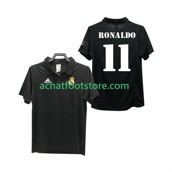 Maillot Real Madrid RONALDO 11 Rétro Extérieur Tenue pour Homme 2010 2008 Manche Courte