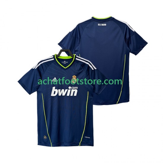 Maillot Real Madrid Rétro Extérieur Tenue pour Homme 2010 2011 Manche Courte