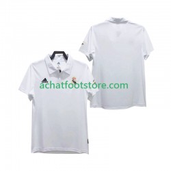 Maillot Real Madrid Rétro Domicile Tenue pour Homme 2010 2008 Manche Courte