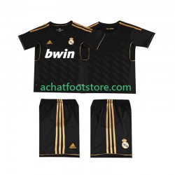 Maillot Real Madrid Rétro Extérieur Tenue pour Enfant 2011 2012 Manche Courte