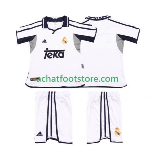 Maillot Real Madrid Rétro Domicile Tenue pour Enfant 2011 2010 Manche Courte