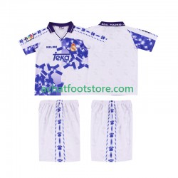 Maillot Real Madrid Rétro 3ème Tenue pour Enfant 1996 2004 Manche Courte Maillot Real Madrid Rétro 3ème Tenue pour Enfant 1996 2004 Manche Courte