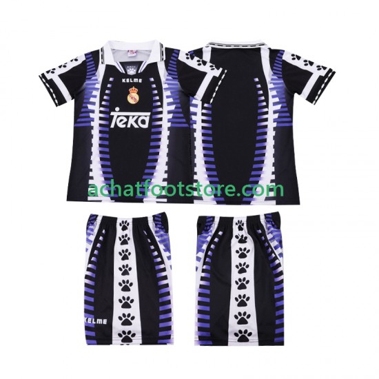 Maillot Real Madrid Rétro 3ème Tenue pour Enfant 2004 1988 Manche Courte