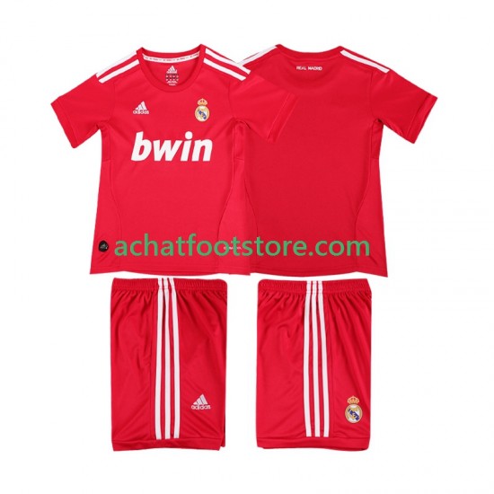 Maillot Real Madrid Rétro 3ème Tenue pour Enfant 2011 2012 Manche Courte