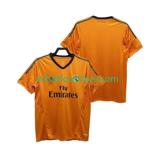 Maillot Real Madrid Rétro 3ème Tenue pour Homme 2013 2014 Manche Courte