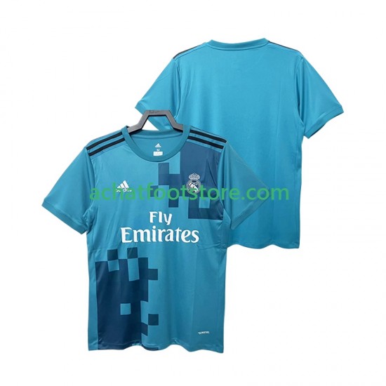 Maillot Real Madrid Rétro 3ème Tenue pour Homme 2017 2018 Manche Courte