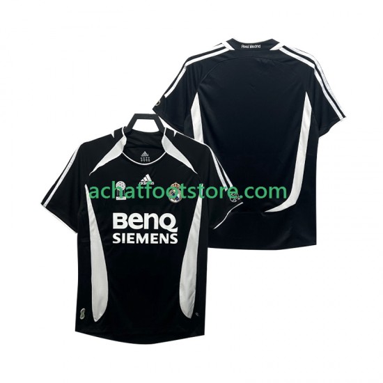 Maillot Real Madrid Rétro 3ème Tenue pour Homme 2006 2007 Manche Courte