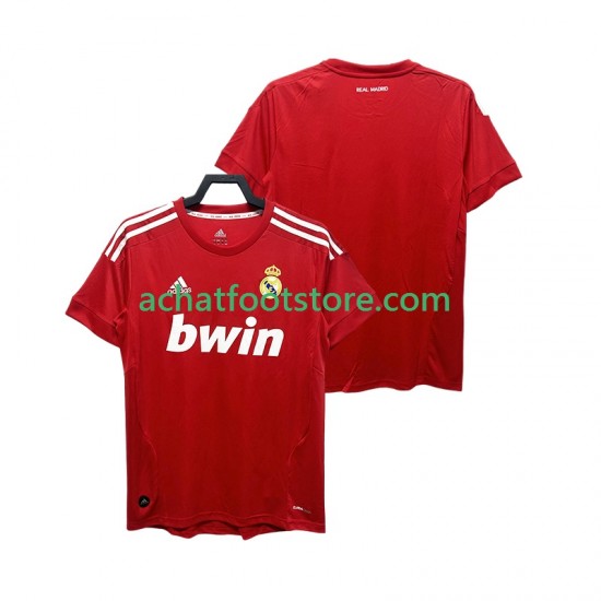Maillot Real Madrid Rétro 3ème Tenue pour Homme 2011 2012 Manche Courte