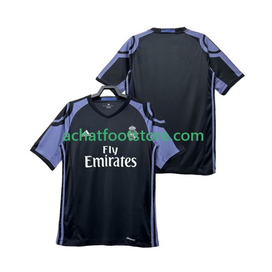 Maillot Real Madrid Rétro 3ème Tenue pour Homme 2016 2017 Manche Courte