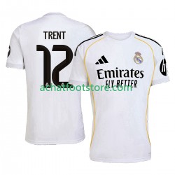 Maillot Real Madrid Trent Alexander-Arnold 12 Domicile Tenue pour Homme 2025-2026 Manche Courte