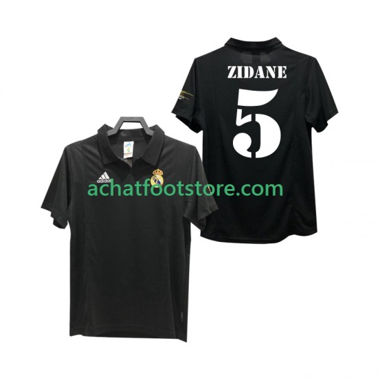 Maillot Real Madrid ZIDANE 5 Rétro Extérieur Tenue pour Homme 2010 2008 Manche Courte