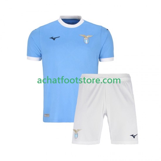 Maillot SS Lazio Domicile Tenue pour Enfant 2025-2026 Manche Courte