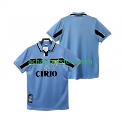 Maillot SS Lazio Rétro Domicile Tenue pour Homme 1988 2002 Manche Courte