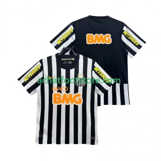 Maillot Santos FC Rétro Extérieur Tenue pour Homme 2013 Manche Courte