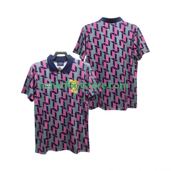 Maillot Écosse Rétro Extérieur Tenue pour Homme 1988 1989 Manche Courte