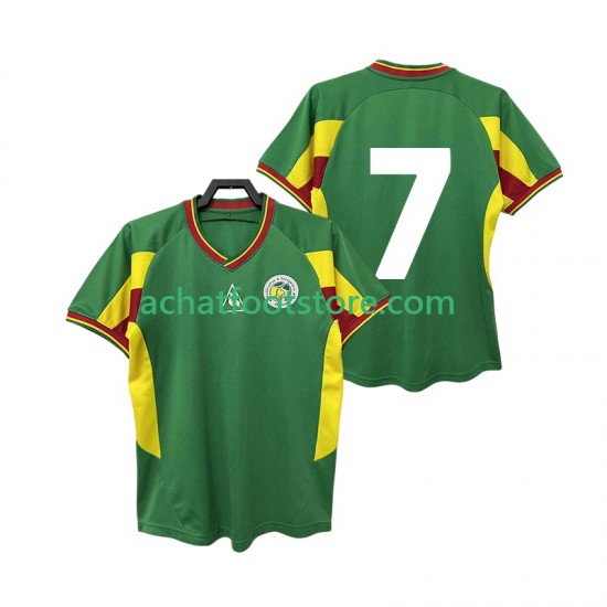 Maillot Sénégal 7 Rétro Extérieur Tenue pour Homme 2010 Manche Courte