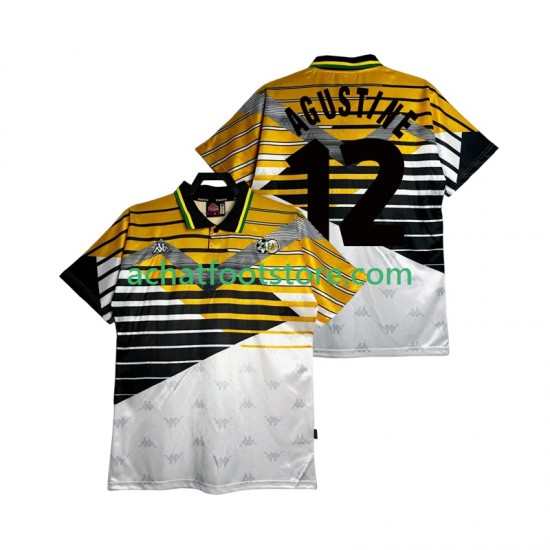 Maillot Afrique Du Sud AGUSTINE 12 Rétro Domicile Tenue pour Homme 1994 Manche Courte