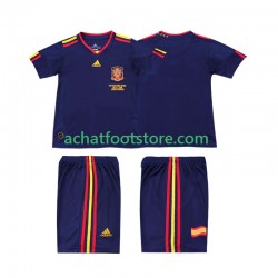 Maillot Espagne Rétro Extérieur Tenue pour Enfant 2010 Manche Courte
